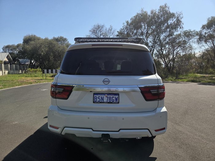 2024 Nissan Patrol Ti Y62 MY24 4X4 Dual Range White