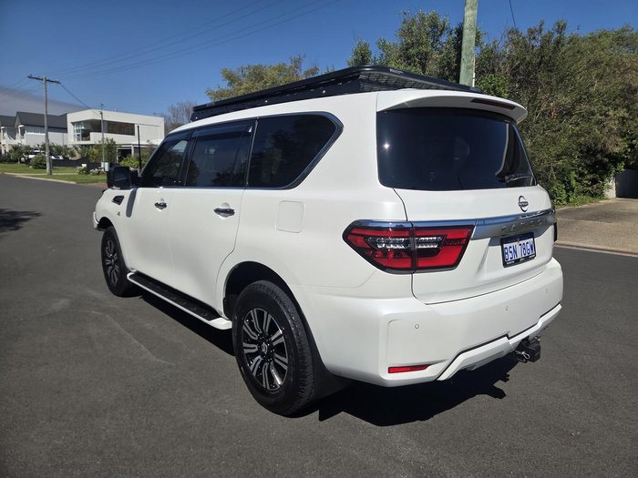 2024 Nissan Patrol Ti Y62 MY24 4X4 Dual Range White