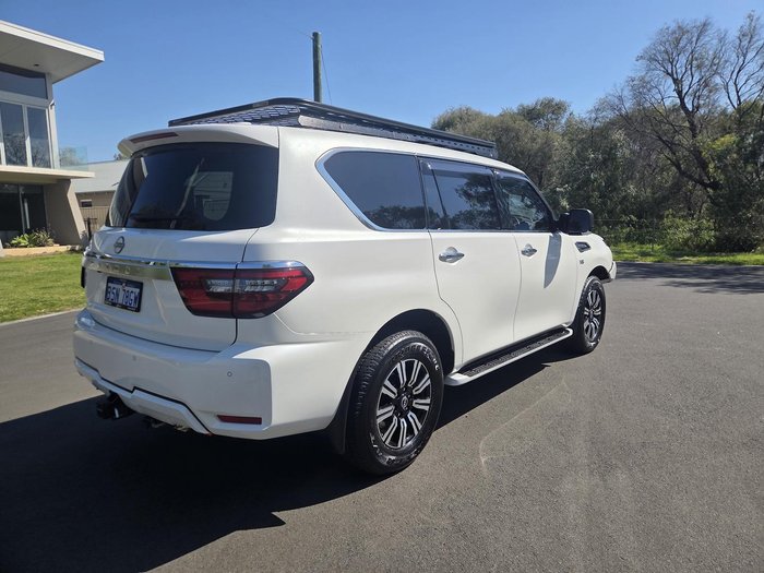 2024 Nissan Patrol Ti Y62 MY24 4X4 Dual Range White