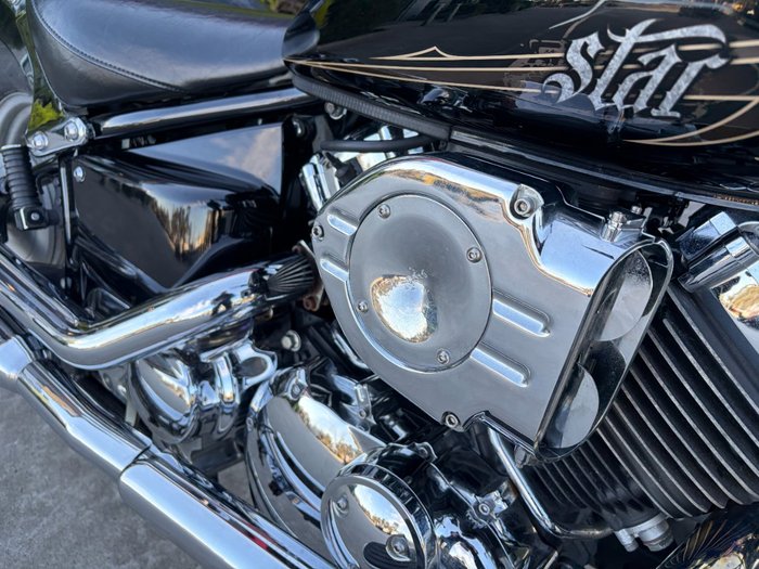 2014 Yamaha XVS650A V-STAR CLASSIC Black