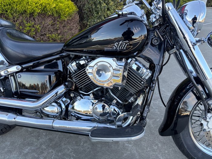 2014 Yamaha XVS650A V-STAR CLASSIC Black