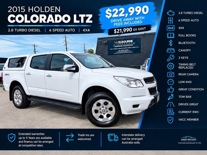 2015 Holden Colorado