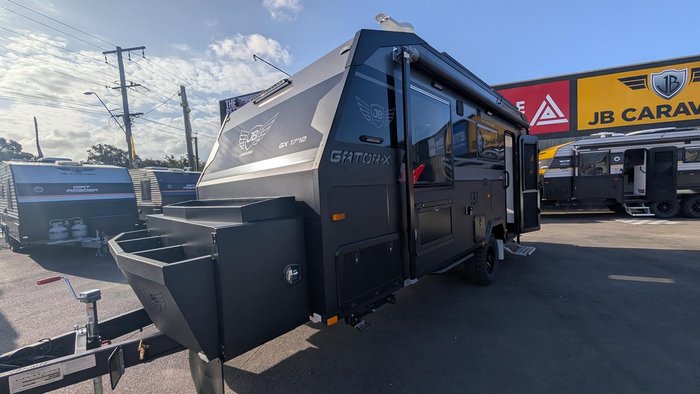 2026 JB Caravans Gator X 17'10 Rear Door Lounge