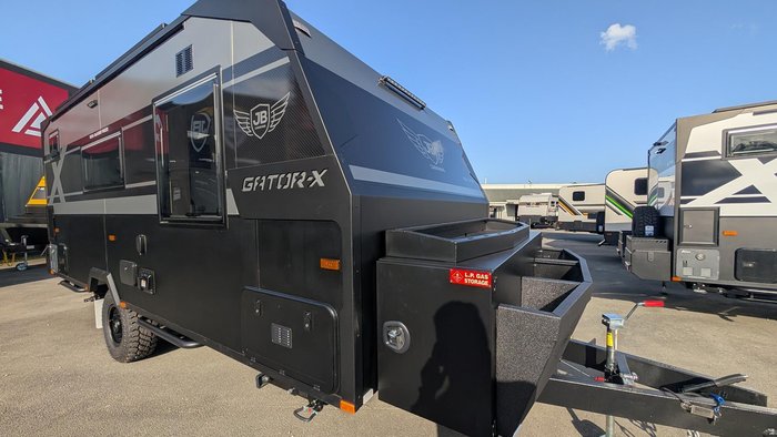 2026 JB Caravans Gator X 17'10 Rear Door Lounge