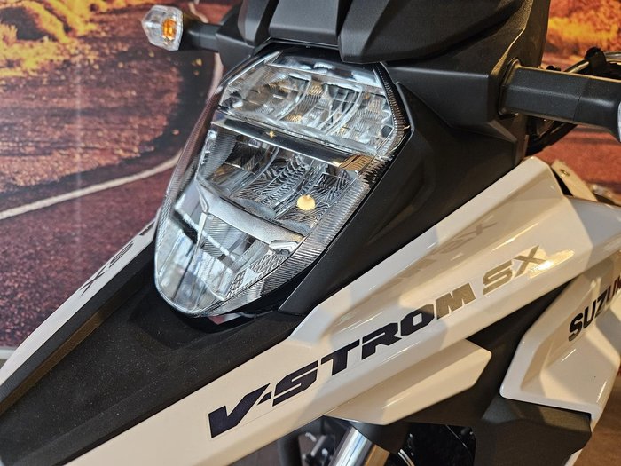 2026 Suzuki V-Strom 250SX V-Strom White