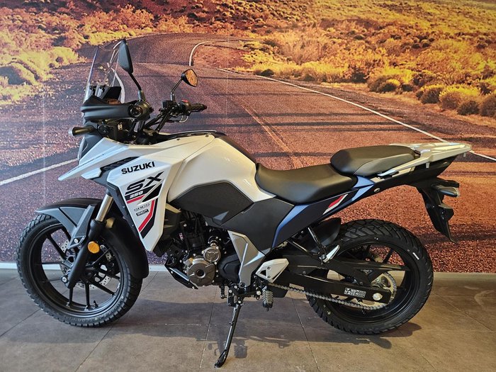 2026 Suzuki V-Strom 250SX V-Strom White