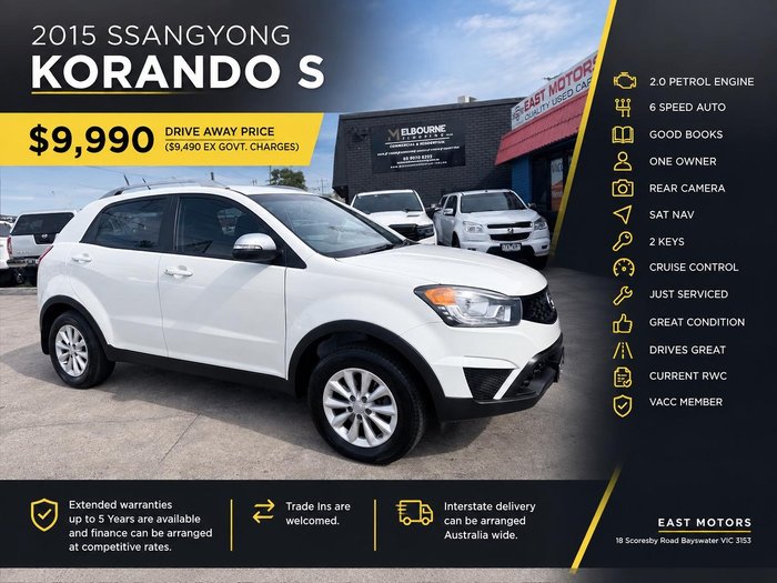 2015 SsangYong Korando