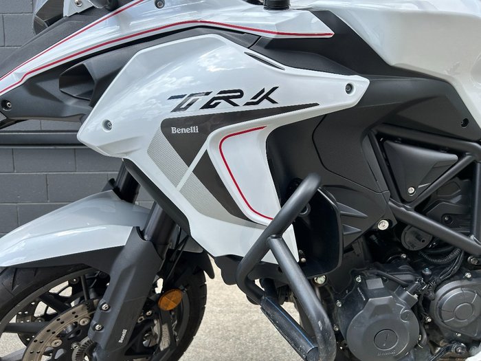 2021 BENELLI TRK 502 (ABS) WHITE