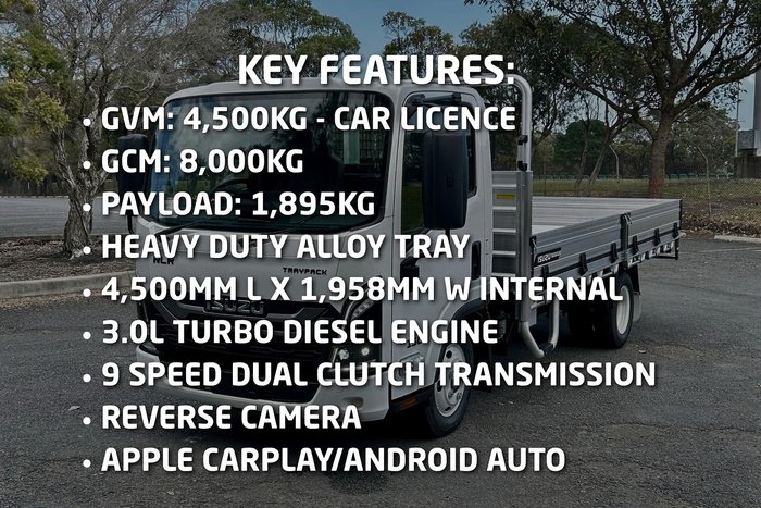 2026 Isuzu N Series NLR 45-150 DT D34 Traypack