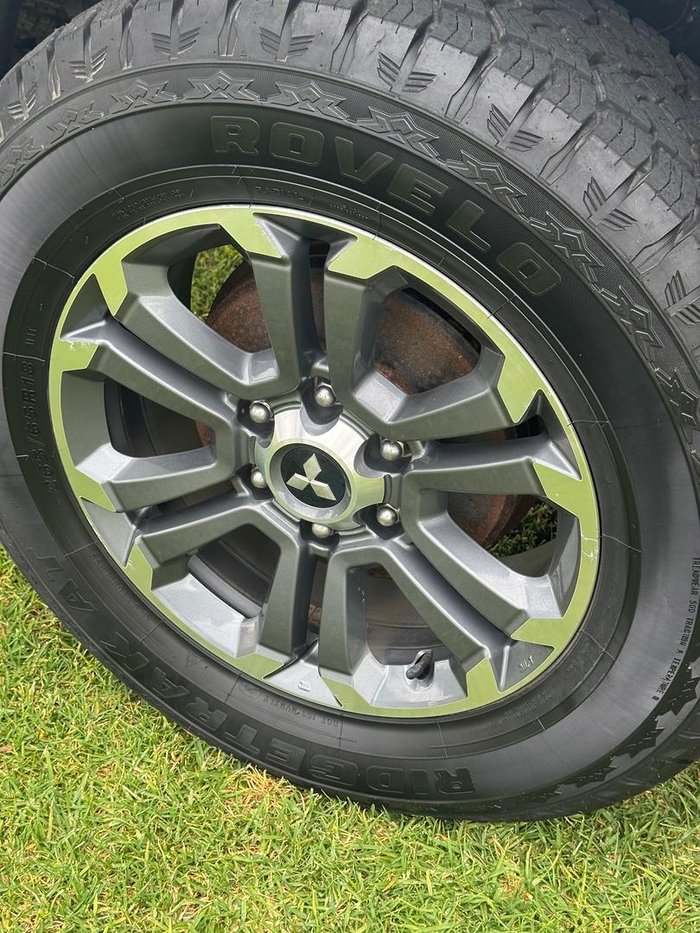 2021 Mitsubishi Triton GLS MR MY22 4X4 Dual Range White