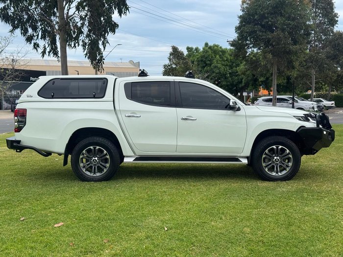 2021 Mitsubishi Triton GLS MR MY22 4X4 Dual Range White