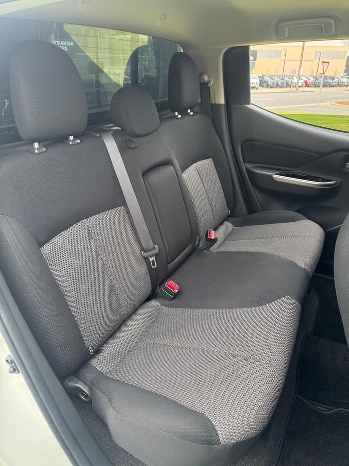 2021 Mitsubishi Triton GLS MR MY22 4X4 Dual Range White