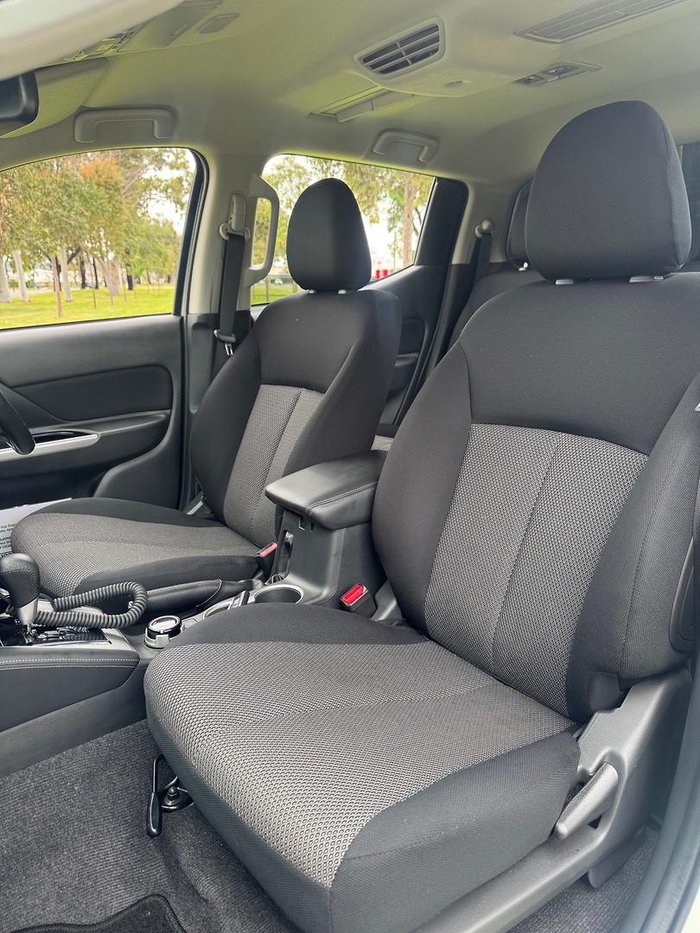 2021 Mitsubishi Triton GLS MR MY22 4X4 Dual Range White