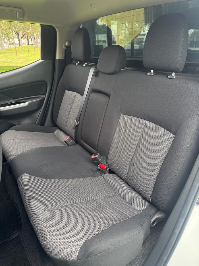 2021 Mitsubishi Triton GLS MR MY22 4X4 Dual Range White
