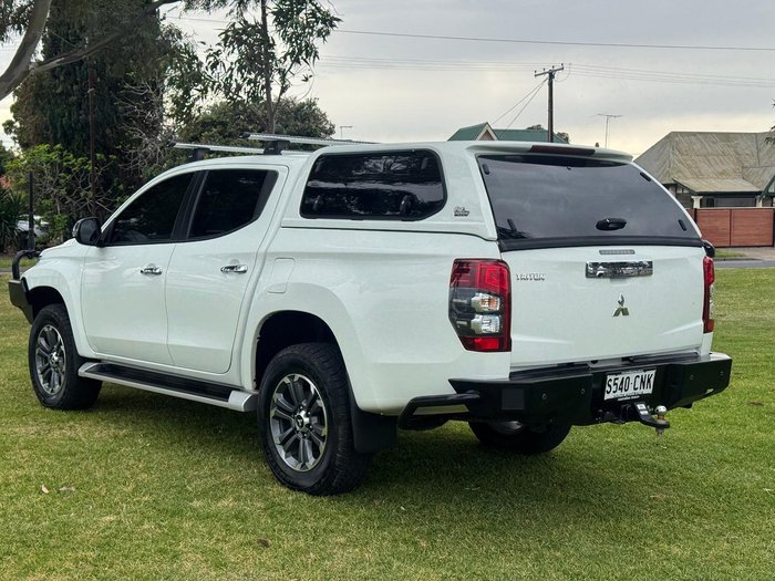 2021 Mitsubishi Triton GLS MR MY22 4X4 Dual Range White
