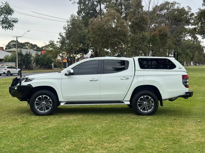 2021 Mitsubishi Triton GLS MR MY22 4X4 Dual Range White