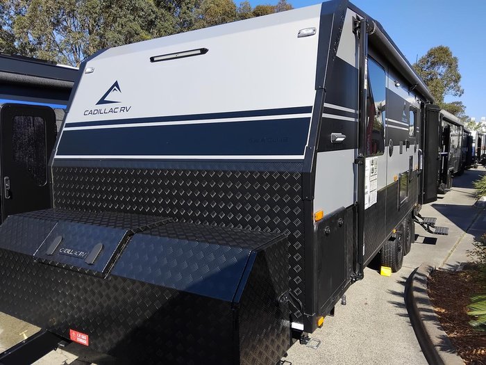 2026 Cadillac RV Gaia Rear Club Lounge With Full 3000W Victron Package