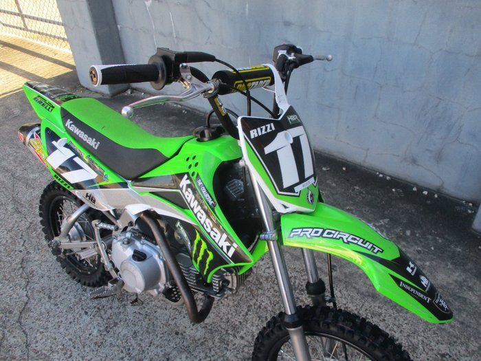 2019 Kawasaki KLX110 GREEN