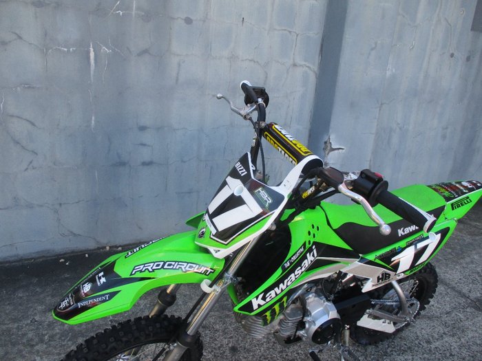 2019 Kawasaki KLX110 GREEN
