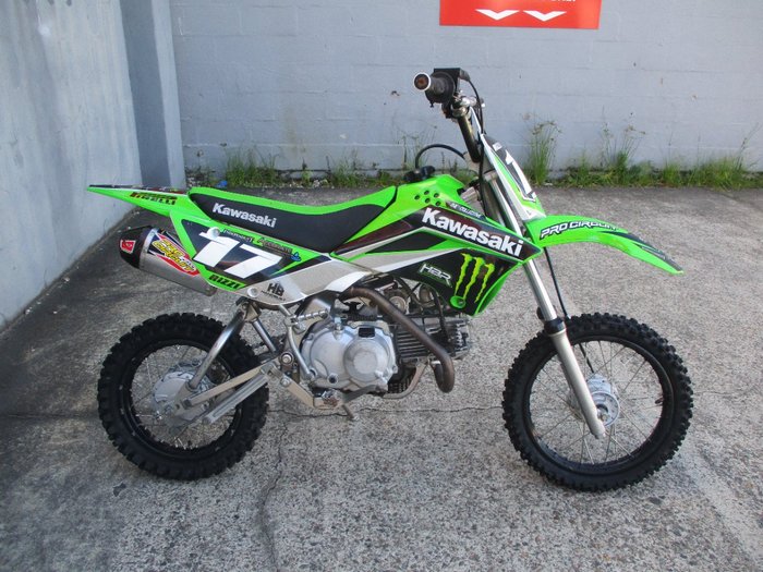 2019 Kawasaki KLX110 GREEN