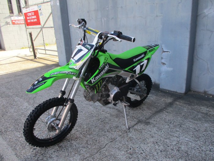 2019 Kawasaki KLX110 GREEN