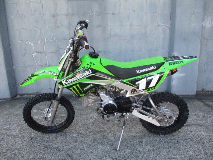 2019 Kawasaki KLX110 GREEN