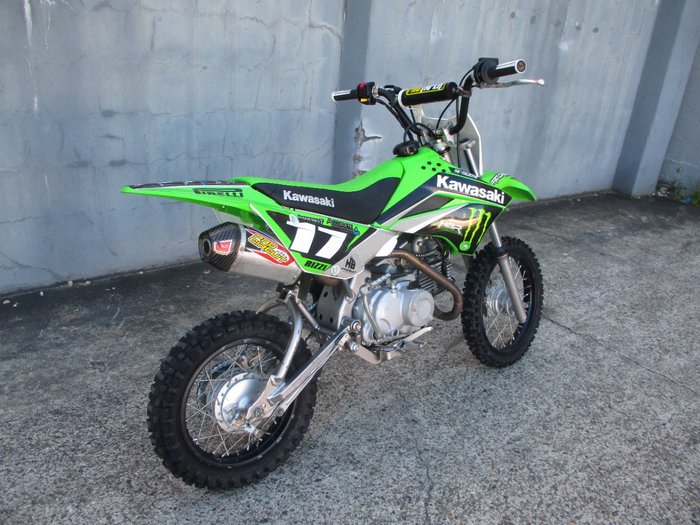 2019 Kawasaki KLX110 GREEN