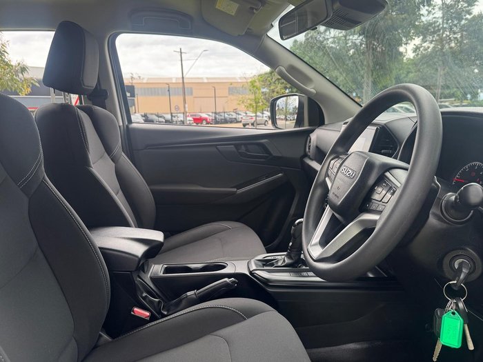 2021 Isuzu D-MAX SX MY21 4X4 Dual Range Mineral White
