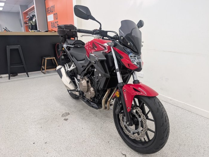 2021 Honda CB500FA (ABS) Red