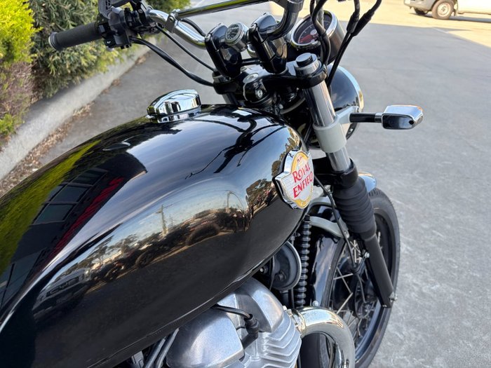 2021 Royal Enfield CONTINENTAL GT 650 E5 CUSTOM Black