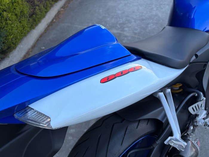 2006 Suzuki GSX-R600 Blue / White