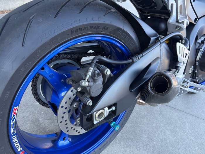 2006 Suzuki GSX-R600 Blue / White