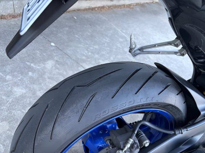 2006 Suzuki GSX-R600 Blue / White
