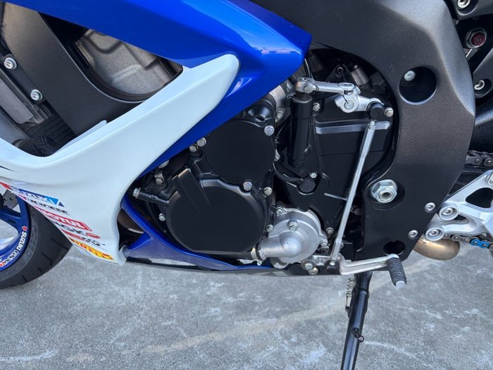 2006 Suzuki GSX-R600 Blue / White