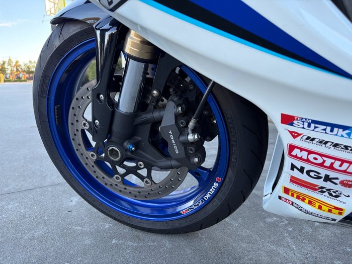 2006 Suzuki GSX-R600 Blue / White