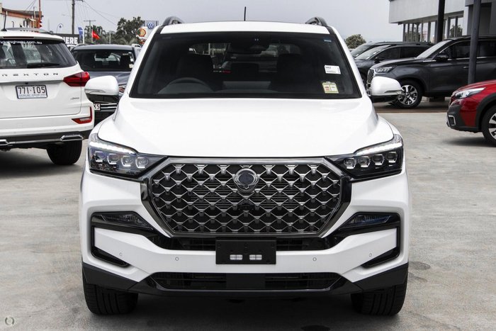 2026 KGM Rexton Ultimate Sport Pack Y461 MY26 4X4 Dual Range Pearl White