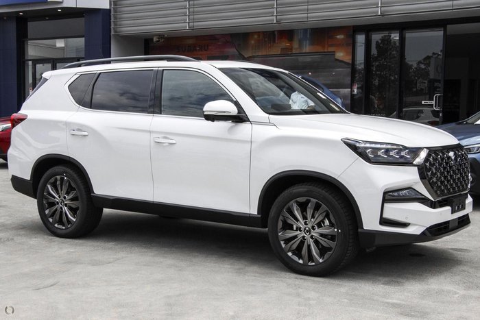 2026 KGM Rexton Ultimate Sport Pack Y461 MY26 4X4 Dual Range Pearl White