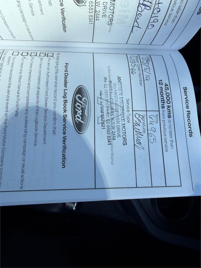 2016 FORD EVEREST TREND (RWD)