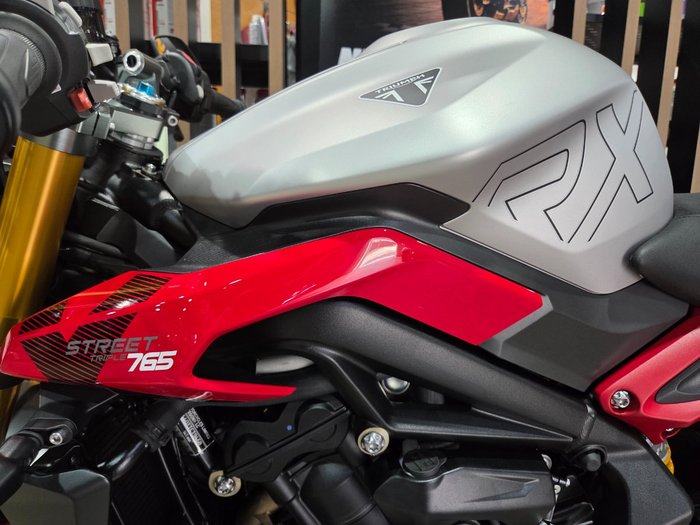 2026 Triumph 2026 Triumph 765CC Street Triple RX MATT SILVER ICE