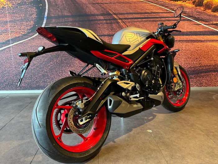 2026 Triumph Street Triple 765 RX Street Triple Silver