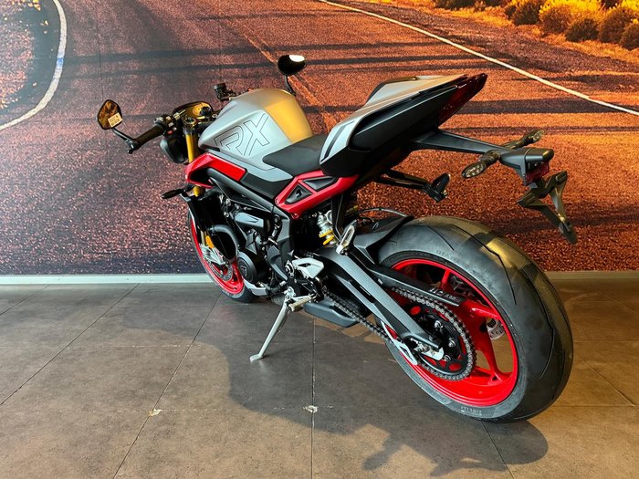 2026 Triumph Street Triple 765 RX Street Triple Silver
