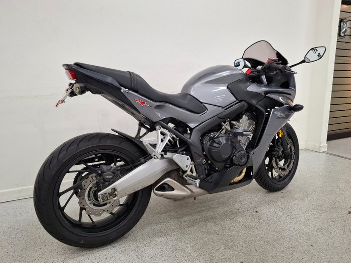 2014 Honda CBR650FA ABS Satin Granite / Satin Jet Blac