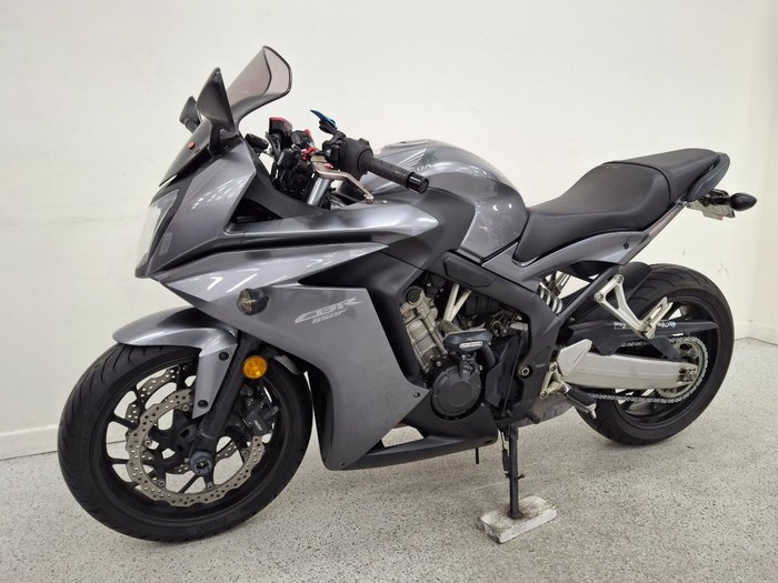 2014 Honda CBR650FA ABS Satin Granite / Satin Jet Blac