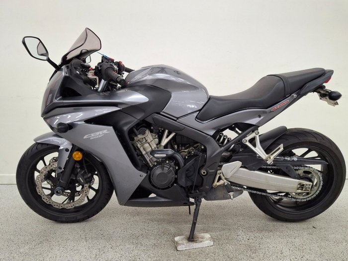 2014 Honda CBR650FA ABS Satin Granite / Satin Jet Blac