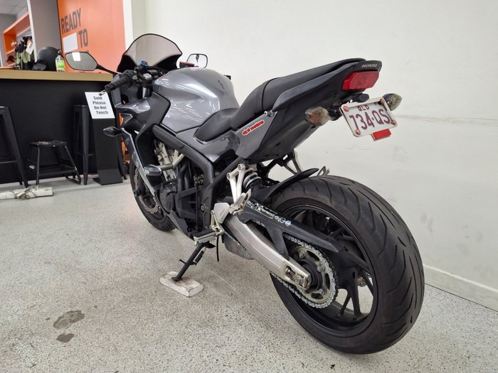 2014 Honda CBR650FA ABS Satin Granite / Satin Jet Blac