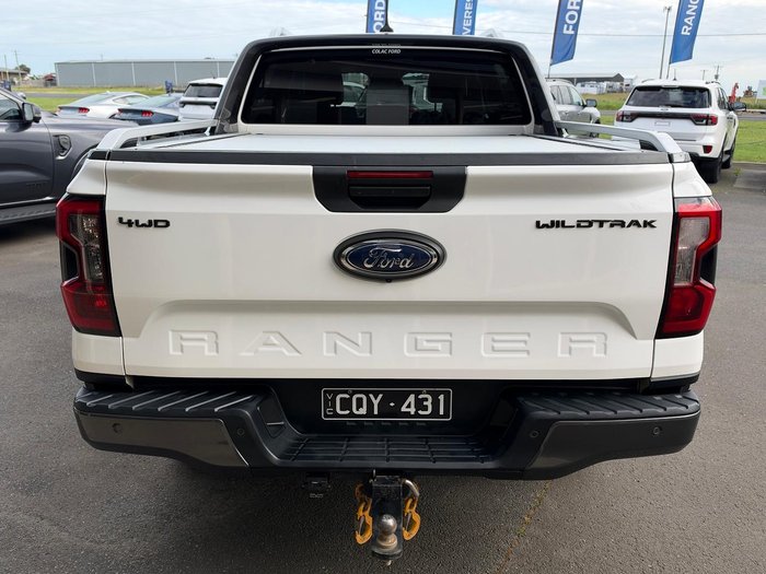 2023 Ford Ranger Wildtrak MY23.50 4X4 Dual Range Arctic White