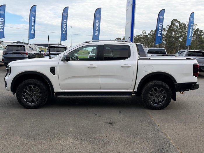 2023 Ford Ranger Wildtrak MY23.50 4X4 Dual Range Arctic White