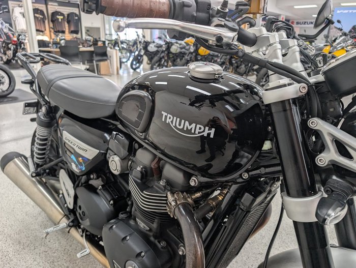 2024 Triumph 2024 Triumph 1200CC Speed Twin Jet Black