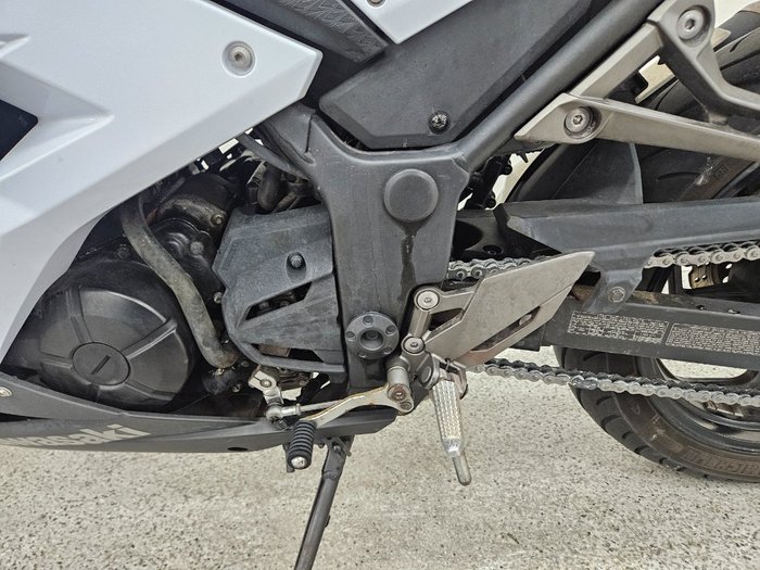 2014 Kawasaki NINJA 300 White
