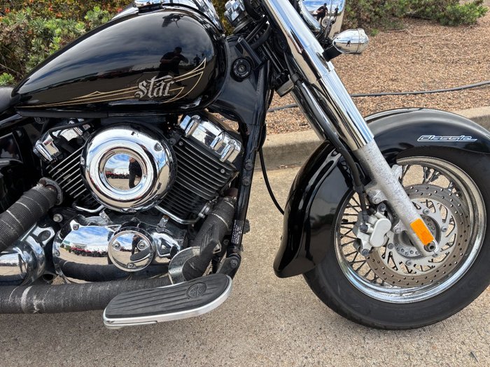 2018 YAMAHA XVS650A V-STAR CLASSIC Black